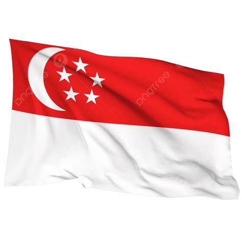 flag of singapore png